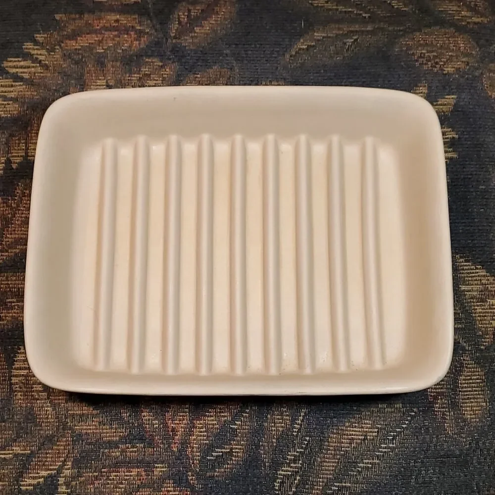 Pampered Chef Small Ridge Baker Stoneware #1